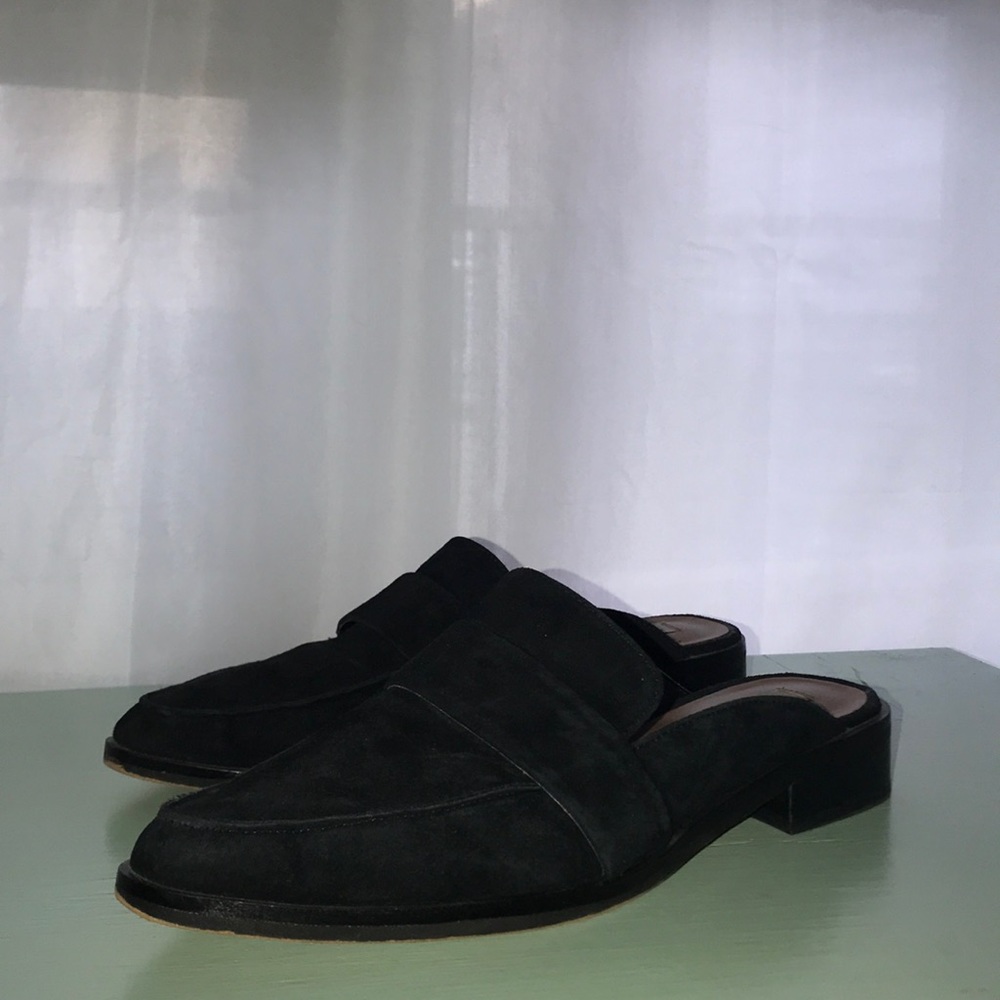Black Steve Madden Mules